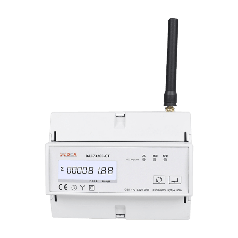 Dac7320c-CT DIN Rail متعدد الوظائف واي فاي مع محول طاقة Modbus الذكي