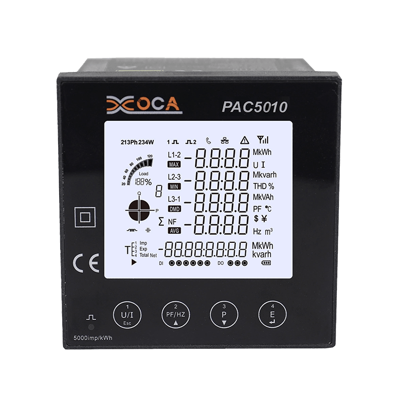 عداد الطاقة PAC5000 Smart Modbus WiFi Electric Panel Power Meter